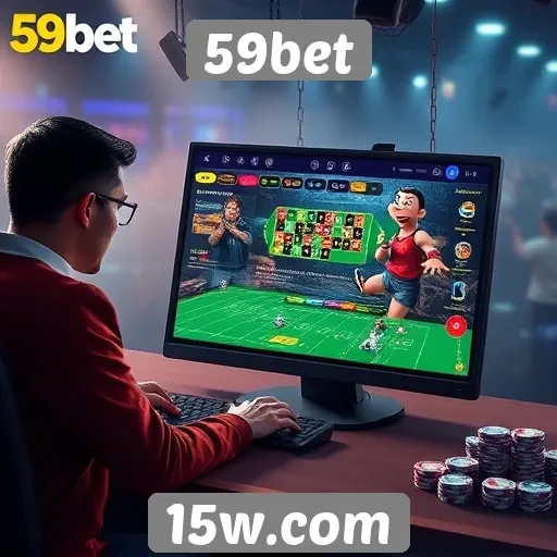 Experiência do usuário no site de jogos 59bet
